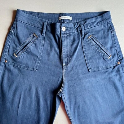 Blue Flared Esprit Jeans Vintage Denim Pants Women L Bell Bottoms Vintage Retro - Image 1 of 4