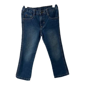 Mädchen 4T Denim Jeans Wrangler blau Taschen verstellbar Kleinkind - Bild 1 von 5