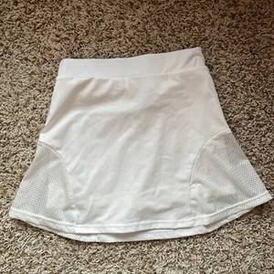 AOBUTE Girls White Athletic-Wear Skirt Size Large - Picture 1 of 3