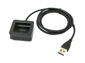 Kabel USB 2.0 93 cm stacja ładująca do Fitbit Blaze Smartwatch w kolorze czarnym - Zdjęcie 1 z 4