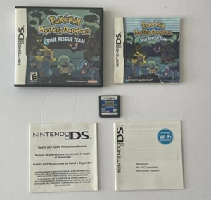 Nintendo DS Pokémon Mystery Dungeon Blue Rescue Team Complete CiB, *Read* - Picture 1 of 9