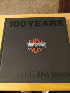 Harley Davidson 100 Years Hard Covered Coffee Table book - Picture 1 of 2