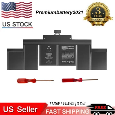 Lot A1618 A1398 Battery For Apple MacBook Pro 15 Retina Late 2013 2014 2015 - Image 1 of 4