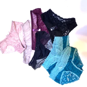 Sexy Lace Panties (Lot of 7 pair) sz S Three different brands. - Picture 1 of 4