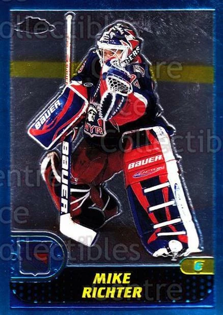 2001-02 Topps Chrome #124 Mike Richter - Image 1 of 1