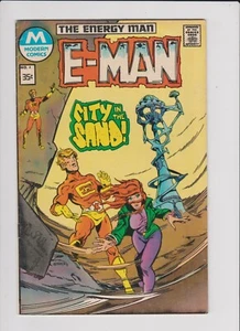 E-MAN #4 MODERN COMICS 1977 VG-   COMBINE SHIP - Picture 1 of 2