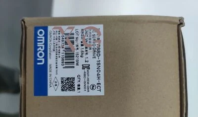 Original Omron R88D-1SN04H-ECT Servo Driver New - Image 1 of 3