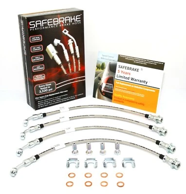 Pathfinder R51 (2 Inch Lift) 2005-2013 - SAFEBRAKE Performance Hoses - Image 1 of 4