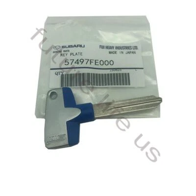 OEM Subaru STI Logo Titanio Llave en Blanco Forester Impreza Legacy WRX BAJA Foto 1 de 2