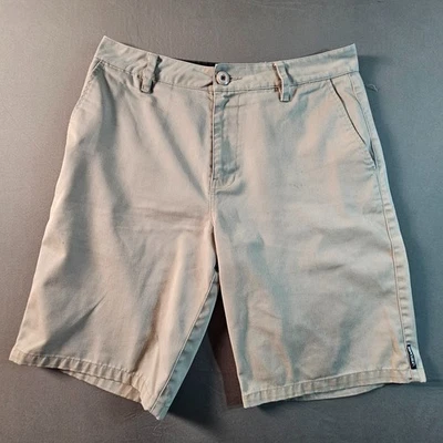 Rip Curl Chino Shorts Mens Size 32 Khaki Beige Y2K Walking Surf Surfer Stretch - Image 1 of 4