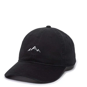 -Adult Mountain Dad Hat-Unstructured Soft Cotton Cap, Black, One Size (AMZ406... - Picture 1 of 5