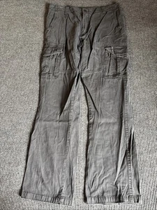Old Navy Pants Mens 36x34 Grey Cargo Pockets - Picture 1 of 8