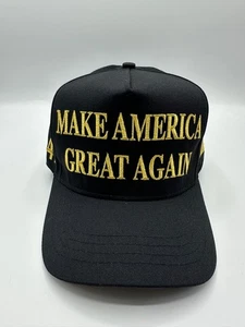 Official Make America Great Again Trump Cali Fame 45-47 Balck Snapback Hat Cap - Picture 1 of 8