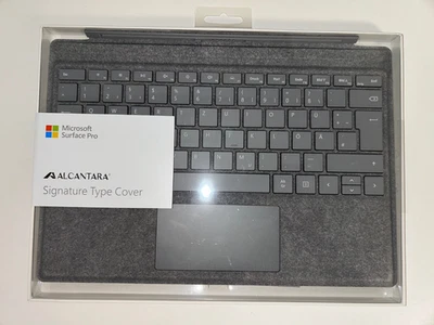 Microsoft Surface Pro Signature Type Cover Alcantara – Modell 1725 – Grau - Bild 1 von 2