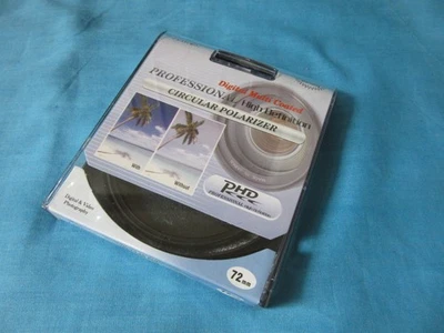 ZEIKOS 72mm Cir-Polarizing Filter PL-Cir Professional High Definition NEW - Image 1 of 4