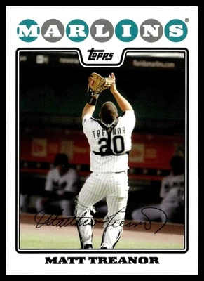 2008 Topps Updates & Highlights Matt Treanor Florida Marlins #UH75 - Image 1 of 2
