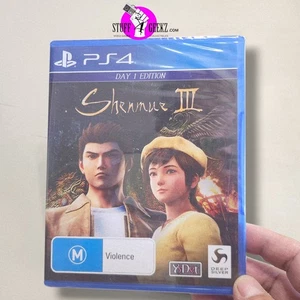 PS4 Shenmue 3 III (PlayStation 4) Day 1 Edition NEW & SEALED - Picture 1 of 7