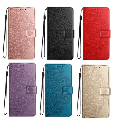 Flip Totem Flower Wallet Phone Case for Google Pixel 10 9 8 7 6 Pro 9A 6A 8A 7A - Image 1 of 4