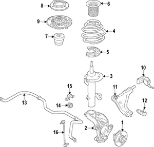 Genuine Mini Knuckle 31-21-6-876-847 - Picture 1 of 1