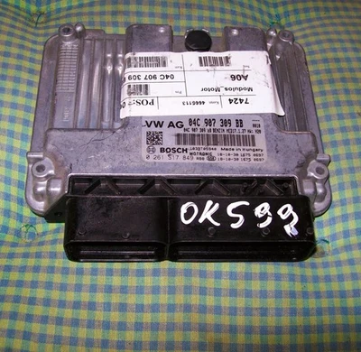 Centralina VW AG 04C907309BB 0261S17849 MED17.1.27 HW H20 0010 10/2018 - Immagine 1 di 2