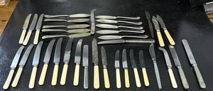 Antique & Vintage Job Lot Of Silver Plated & Other Cutlery Sold As Seen - Picture 1 of 8