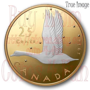 2025 Lost Designs From Archives #4 1936 Emanuel Hahn Goose 25C Pure Silver Coin - Picture 1 of 4