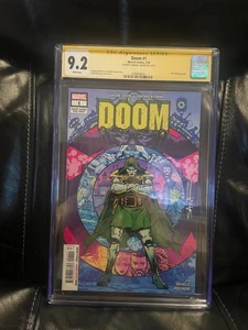 Doom #1 CGC 9.2 SS Signed by Sanford Greene - Picture 1 of 2