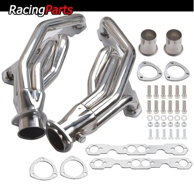 Steel Headers Ceramic Coated for 88-97 Chevy GMC TRUCK 1500 2500 3500 5.0L 5.7L - Image 1 of 4