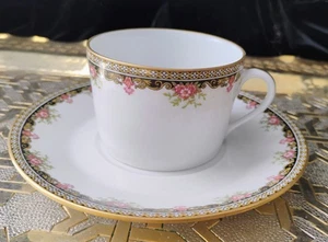Singer France, Limoges Teetasse und Untertasse - Bild 1 von 4