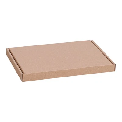 MYPACK Großbriefkarton Karton Postkarton Briefkarton 350x250x20 mm - Braun