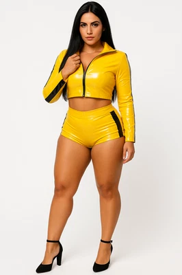 COS Kill Bill La Sposa Cosplay Cappotto Abiti Costume Halloween Taglia Large - Immagine 1 di 2