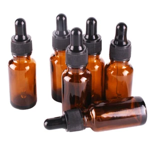 10-20ml Amber Glass Essential Oil Spray Roller Bottle Mist Sprayer Containers AU - Picture 1 of 9