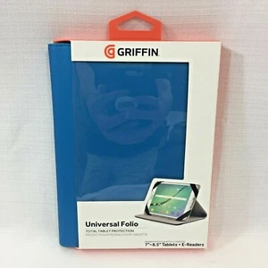 Griffin Universal Folio 7"-8.5" Tablets E-Readers Blue Model # GB43108 NEW - Picture 1 of 6