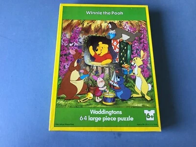 Winnie the Pooh - 64 Piece Jigsaw, Waddingtons, 1981, Complete - Image 1 of 4