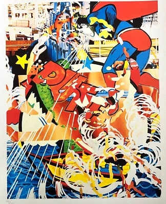 Jeff Koons Lithographie Mori Art Museum COA Original Nummeriert mit Bleistift - Bild 1 von 4