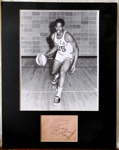 Autografo Roger Brown Indiana Pacers autenticato grado 10 - Foto 1 di 3