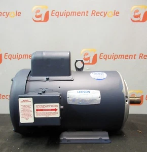 Leeson P184C14FB7C Electric Motor 220 Volt 3 HP PX184T Frame 1440 RPM New - Picture 1 of 5