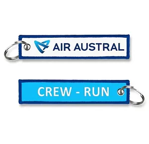 Air Austral CREW RUN Woven Keyring - Picture 1 of 1