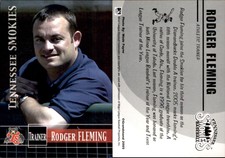 Rodger Fleming 2005 Grandstand Tennessee Smokies #NNO Card *AutographDen*