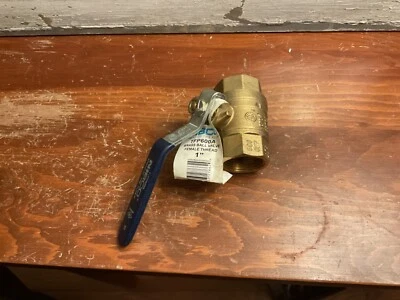 Nibco TFP600A - 1" Brass Ball Valve Female Thread - Image 1 of 4