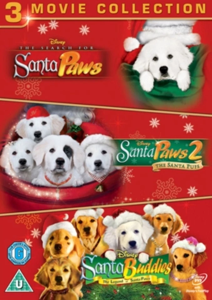 Santa Paws Tripack (DVD) - Brand New & Sealed Free UK P&P - Image 1 of 1