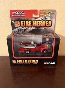 CORGI -FIRE HEROES - MACK B OPEN PUMPER - philadelphia- 1/64 SCALE MODEL CS90046 - Picture 1 of 3