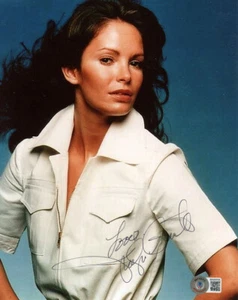 JACLYN SMITH SIGNED AUTOGRAPHED 8x10 PHOTO KELLY CHARLIE'S ANGELS BECKETT BAS - Picture 1 of 2