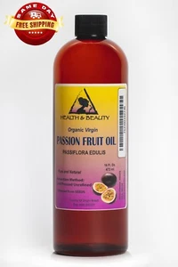 PASSION FRUIT MARACUJA OIL UNREFINED ORGANIC by H&B Oils Center RAW PURE 48 OZ - Picture 1 of 12