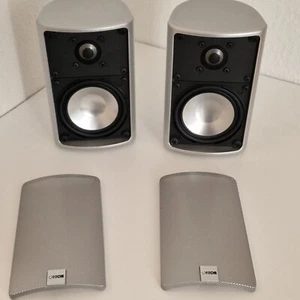 Canton Plus X.2 Regallautsprecher Stereo Oder Surround Lautsprecher Silber OVP - Bild 1 von 13