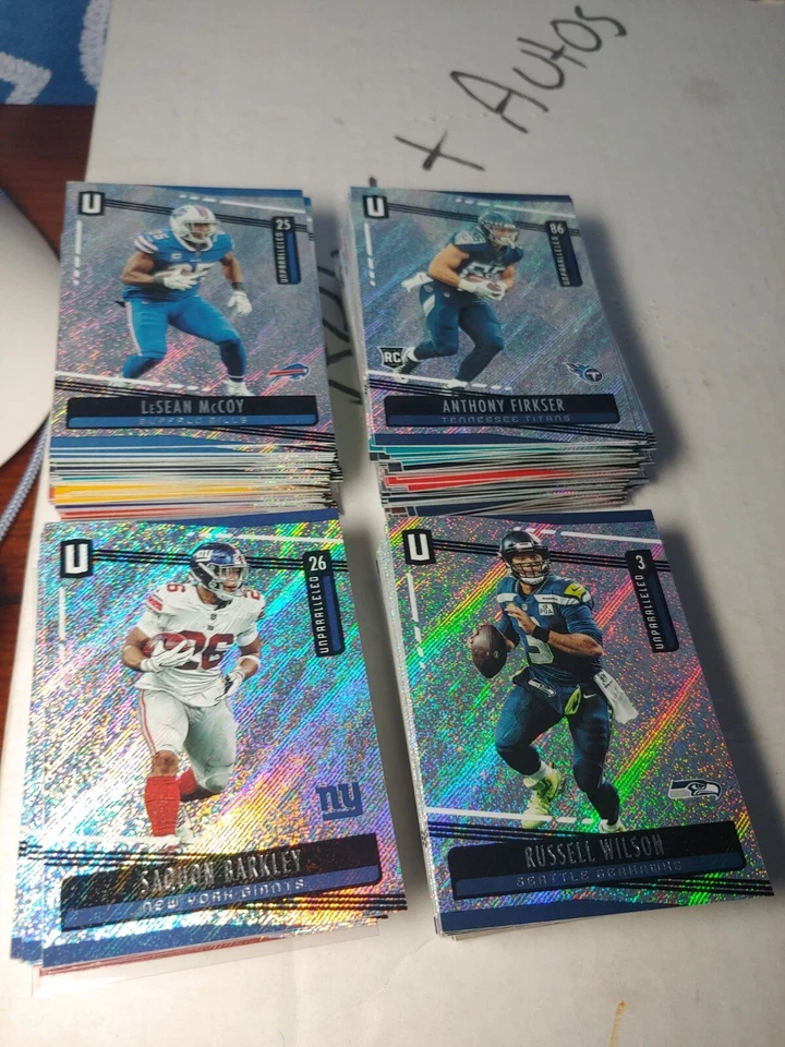 2019 unparalleled football complete your base set *PYC* - Image 1 of 1