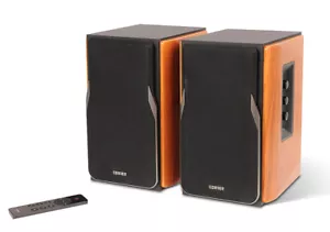 Edifier R1380DB Active Bluetooth Bookshelf Studio TV/MAC/PC/Laptop HD Speakers - Picture 1 of 8