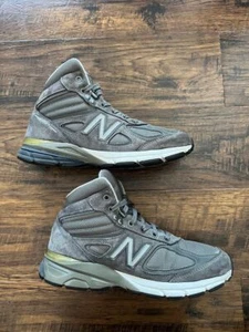 New Balance MO990GR4 V4 Mid Gray Silver Men's Size US 8 Used - Picture 1 of 9