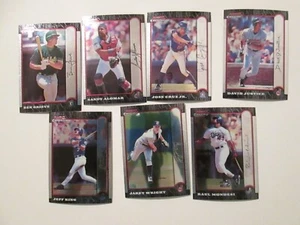 1999 Bowman Chrome Baseball Lot of 85 w/minor stars & rookies - Picture 1 of 2