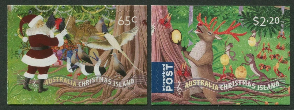 NAVIDAD 2020 - COMO NUEVO EX FOLLETO + HOJA EMBELLECIDA AUTOADHESIVA (K19) Foto 1 de 1